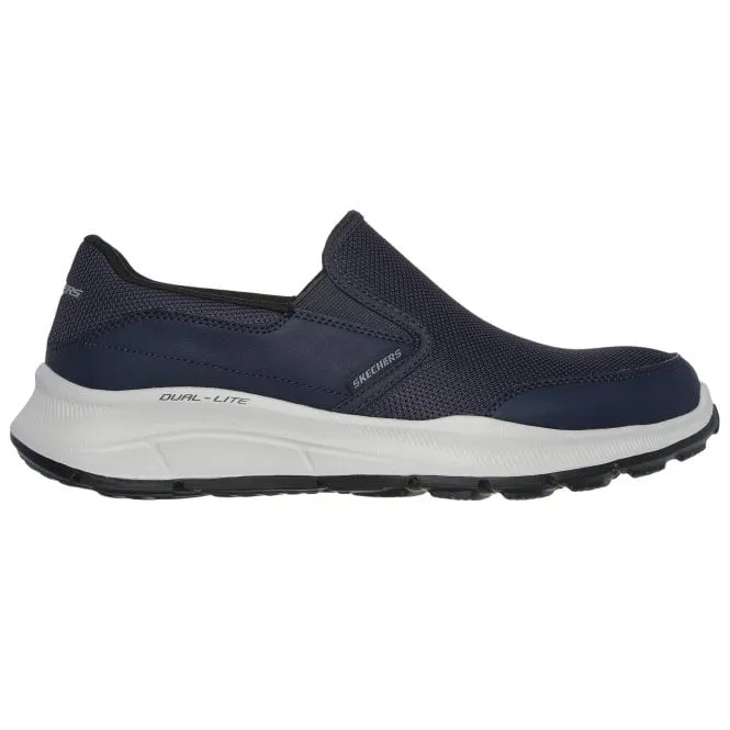 Skechers  Mens Equalizer 5.0 - Persistable Navy Slip-On Trainers 232515 NVY