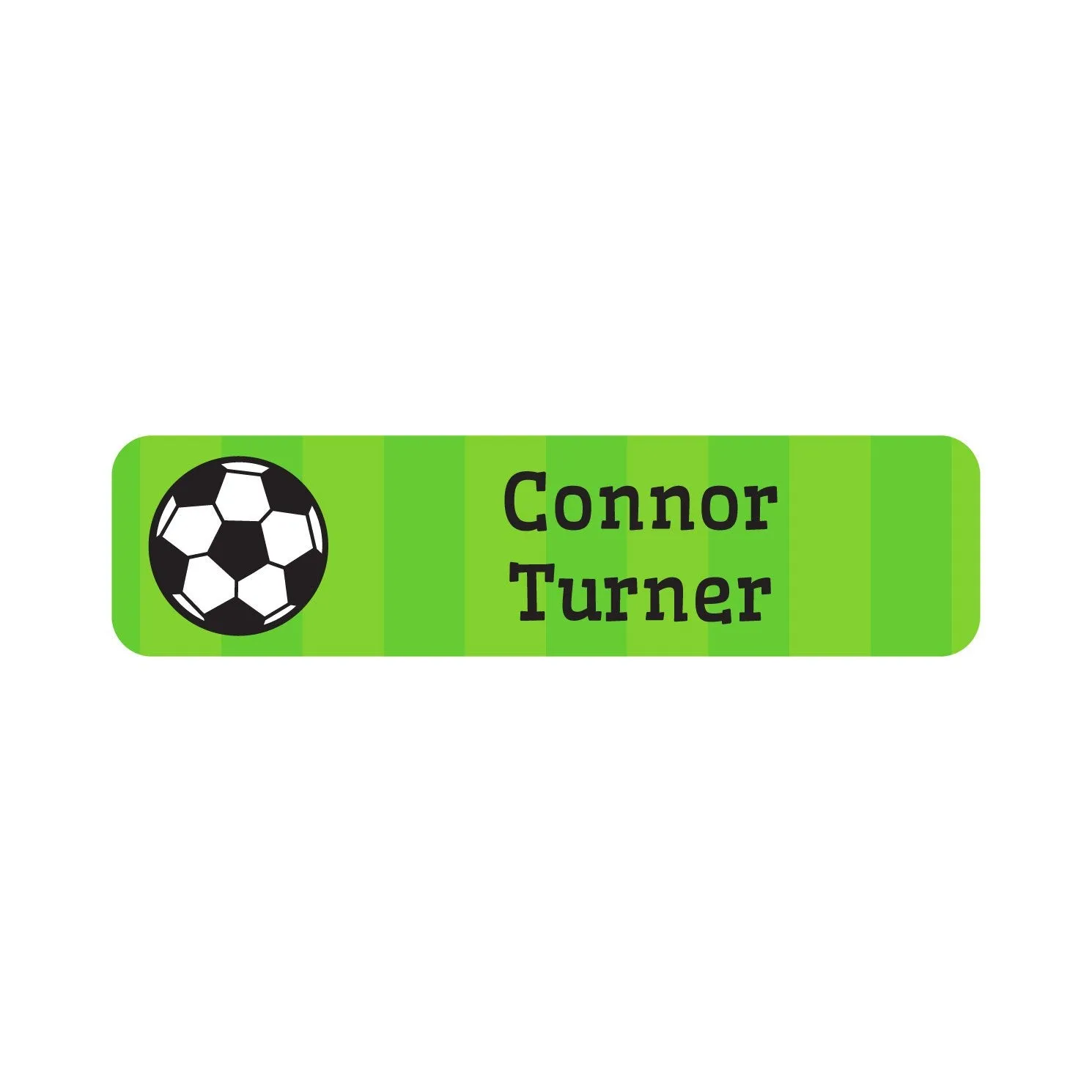 Soccer Name Labels