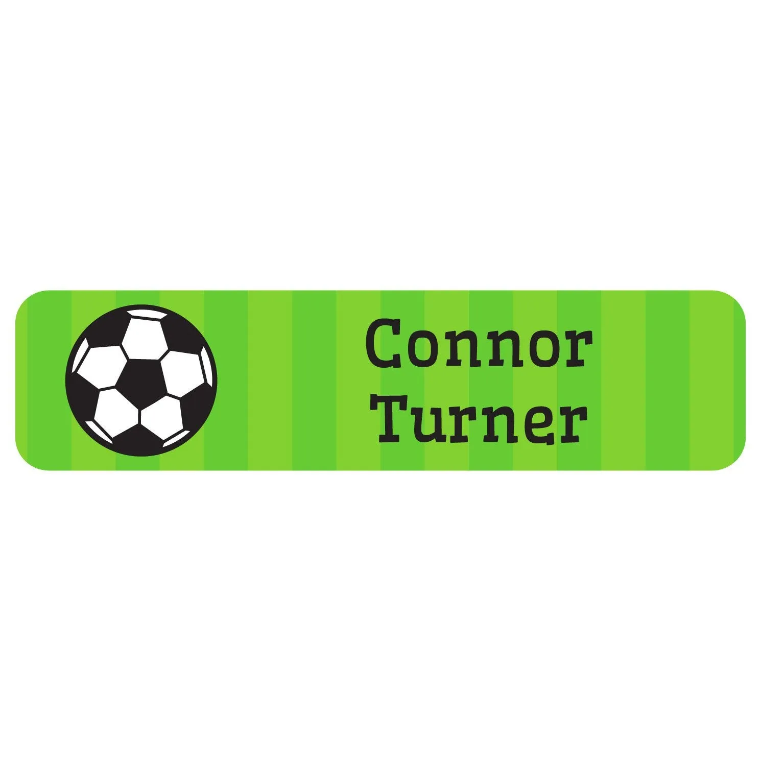 Soccer Name Labels