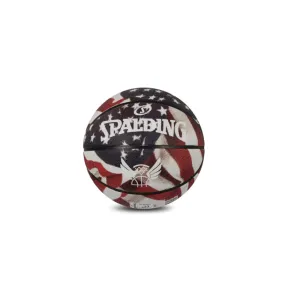 SPALDING Star & Strips Basketball (Multi Color)