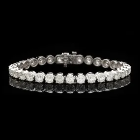 Spectacular 12.70 carat Diamond Tennis Bracelet