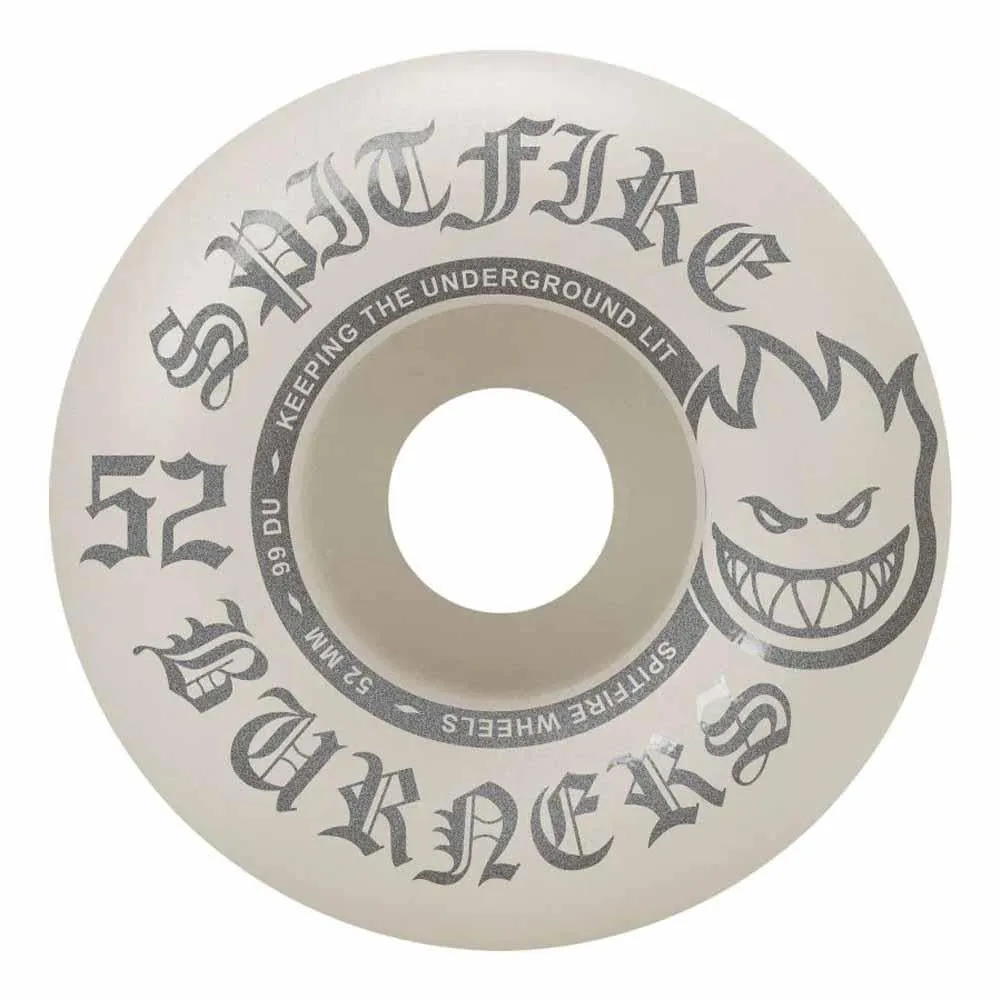 Spitfire Skateboard Wheels 99DU Burner Multi 52mm