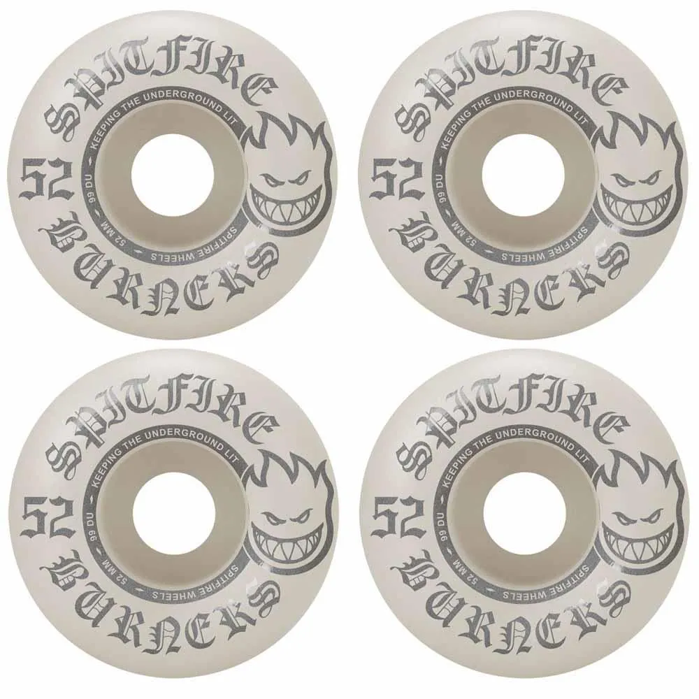 Spitfire Skateboard Wheels 99DU Burner Multi 52mm