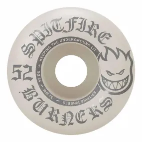 Spitfire Skateboard Wheels 99DU Burner Multi 52mm