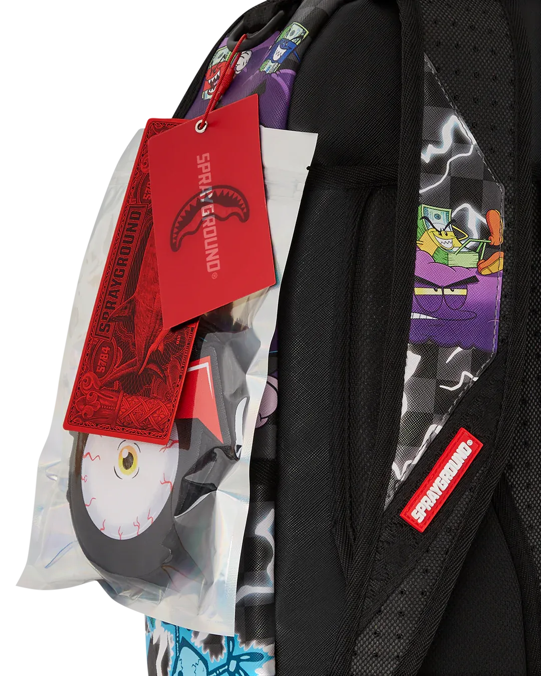 Sprayground Money Boys Split Crazy Eyes Backpack