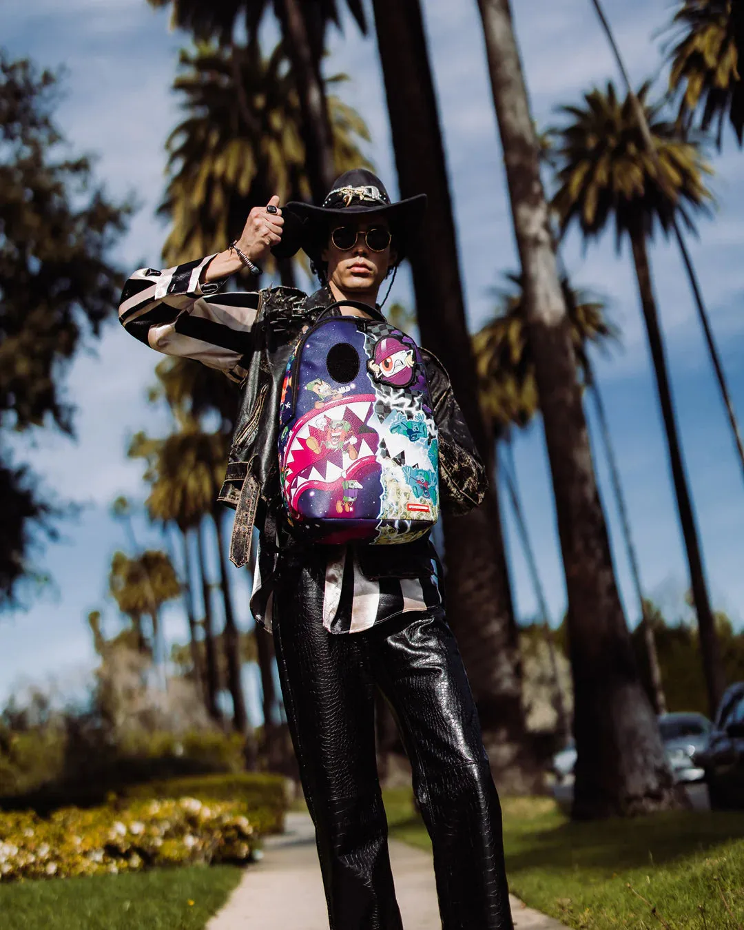 Sprayground Money Boys Split Crazy Eyes Backpack