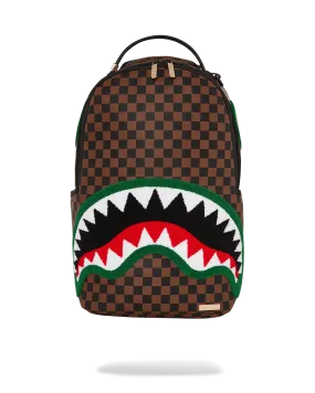 Sprayground Romeo Air Italia Shark Chenille Backpack