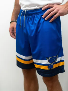 St. Louis Blues Mesh Hockey Shorts