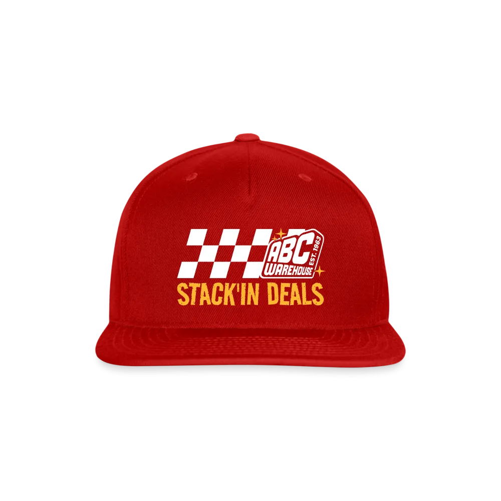 Stack'In Deals! Flag Snapback Baseball Cap