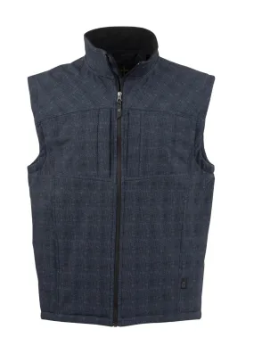 STS Ranchwear Mens Weston Denim Poly/Spandex Softshell Vest