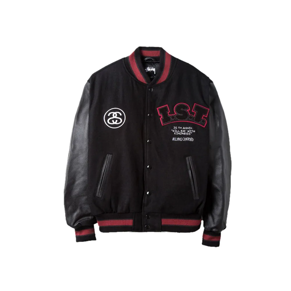 Stussy 35th IST Varsity Jacket Milano Chapter International Stussy Tribe Limited Edition 2015