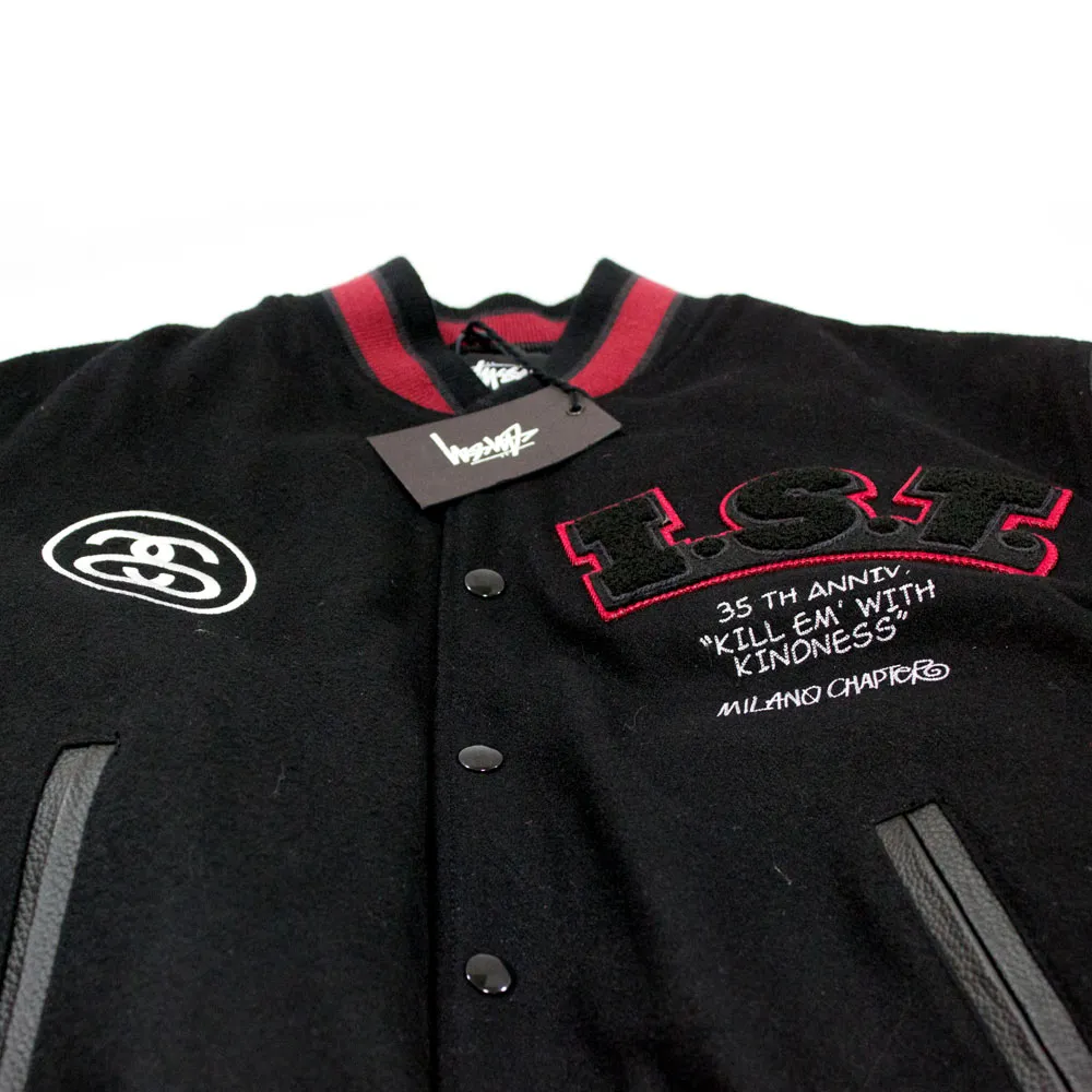 Stussy 35th IST Varsity Jacket Milano Chapter International Stussy Tribe Limited Edition 2015