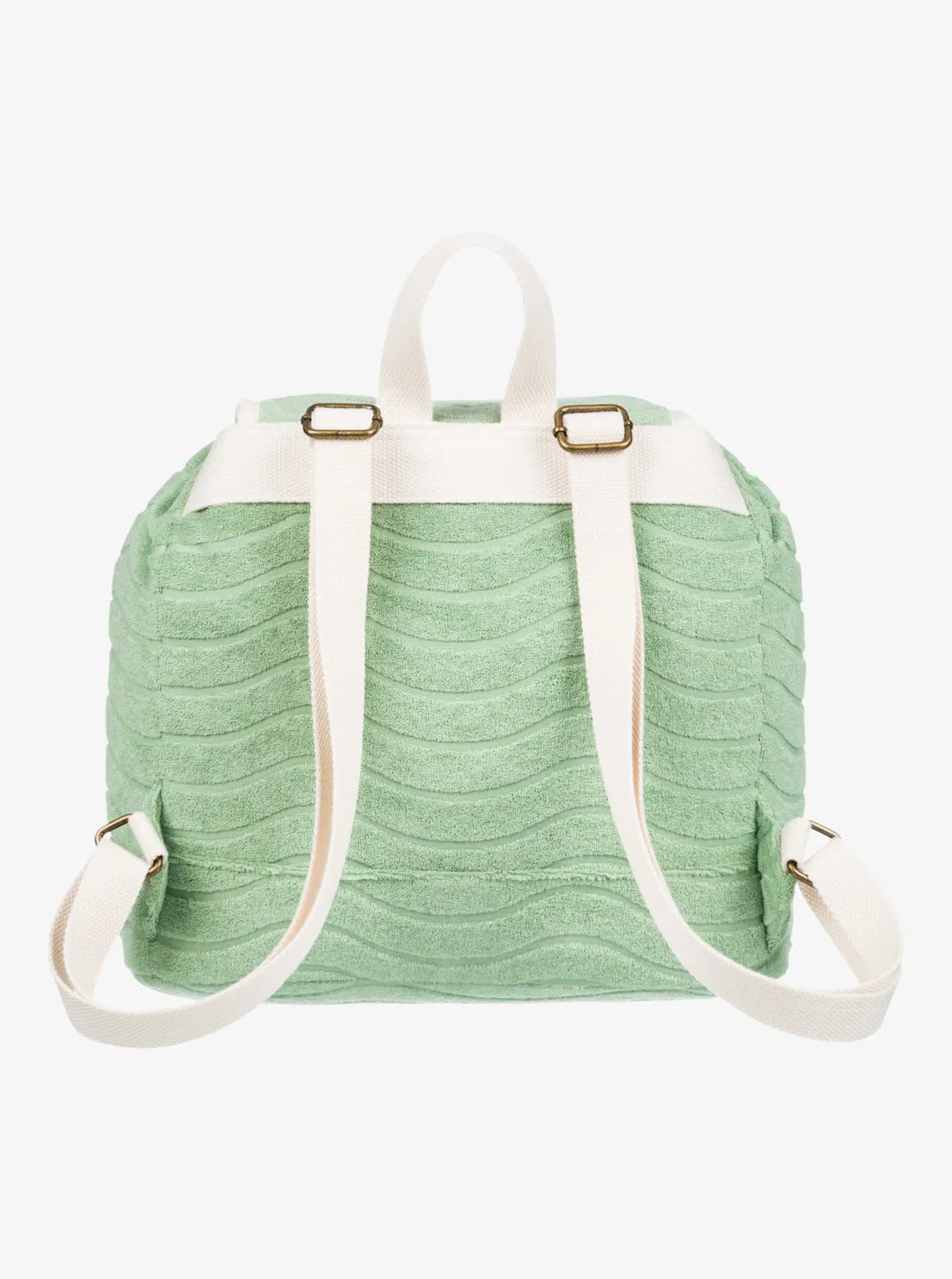 Sunny Palm Small Backpack - Quiet Green