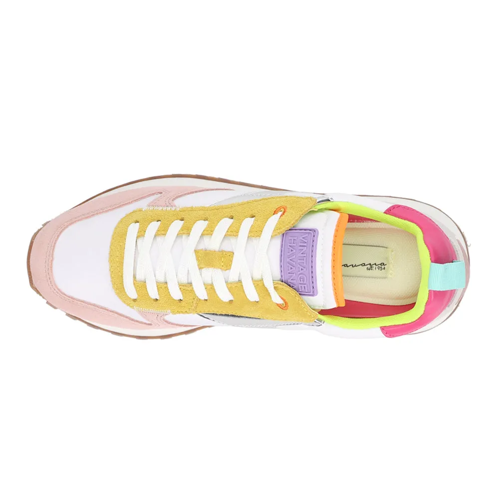 Swift Metallic Lace Up Sneakers