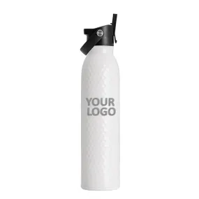 Swig 20 Oz Golf Partee Flip + Sip Custom Water Bottles, White