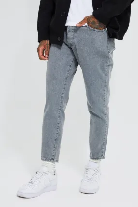 Tapered Fit Rigid Jeans