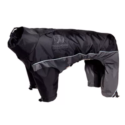 The Pet Life Touchdog Quantum-Ice Full-Bodied Adjustable and 3M Reflective Dog Jacket w/ BlacksharkTechnology