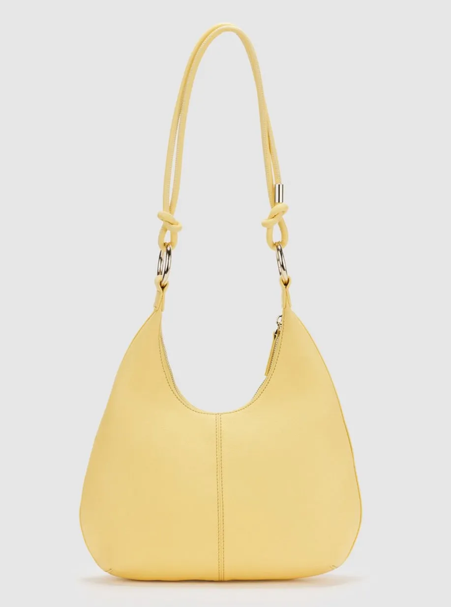 The Wolf Gang Faye Shoulder Bag in Lemon