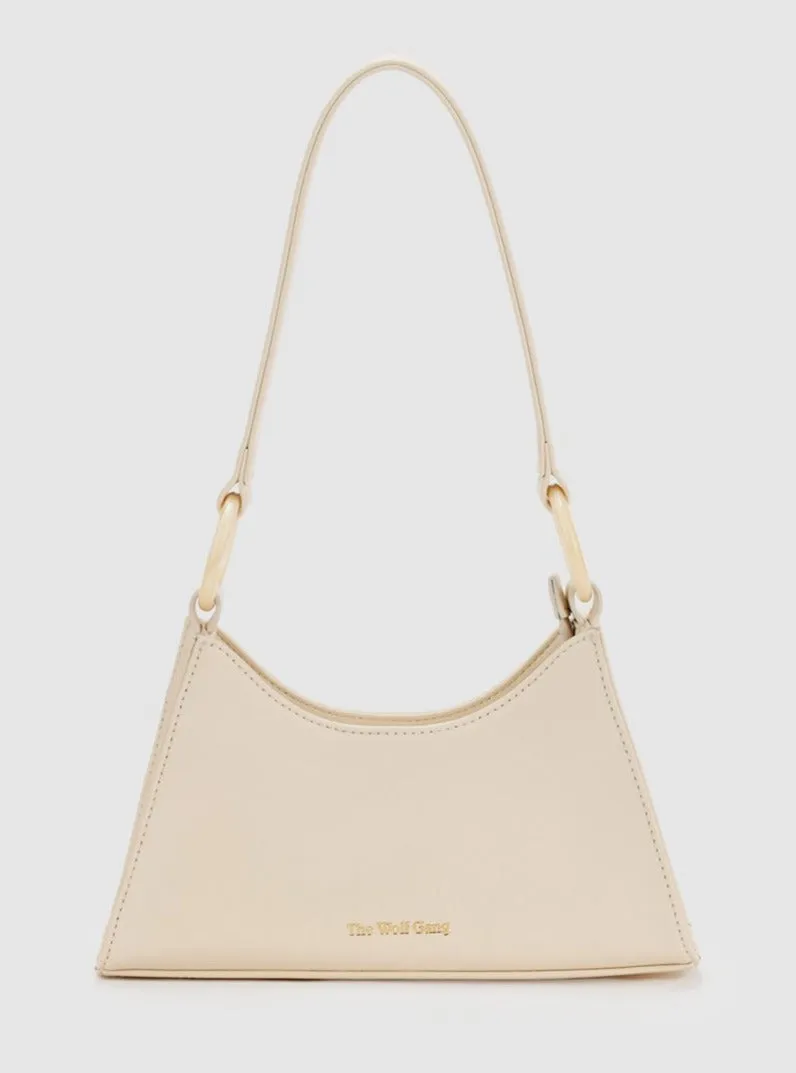 The Wolf Gang Lola Mini Shoulder Bag in Ivory