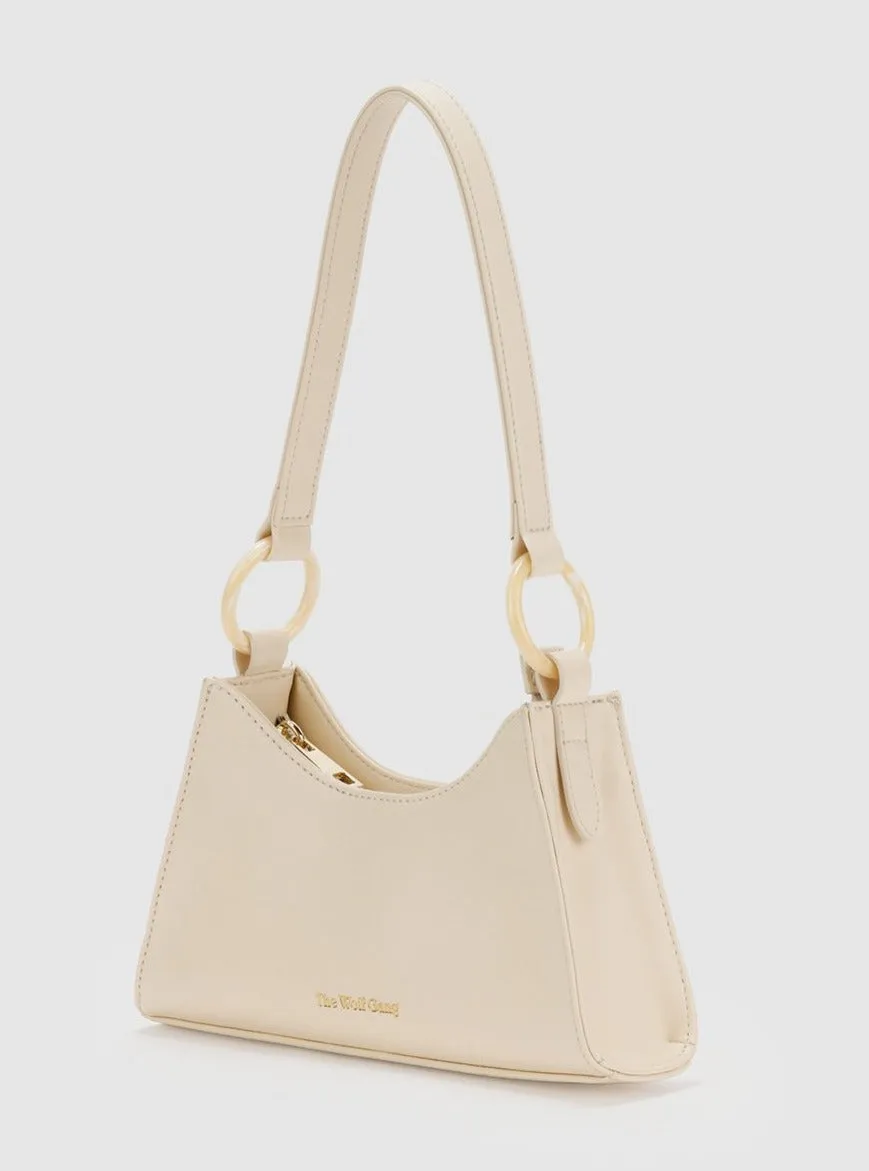 The Wolf Gang Lola Mini Shoulder Bag in Ivory