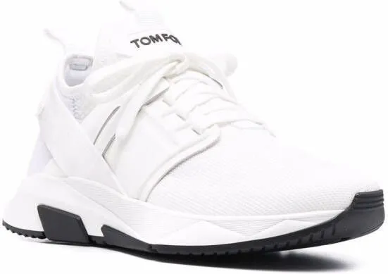 TOM FORD low-top leather sneakers White