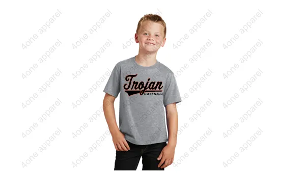 Trojan Baseball Youth Tee