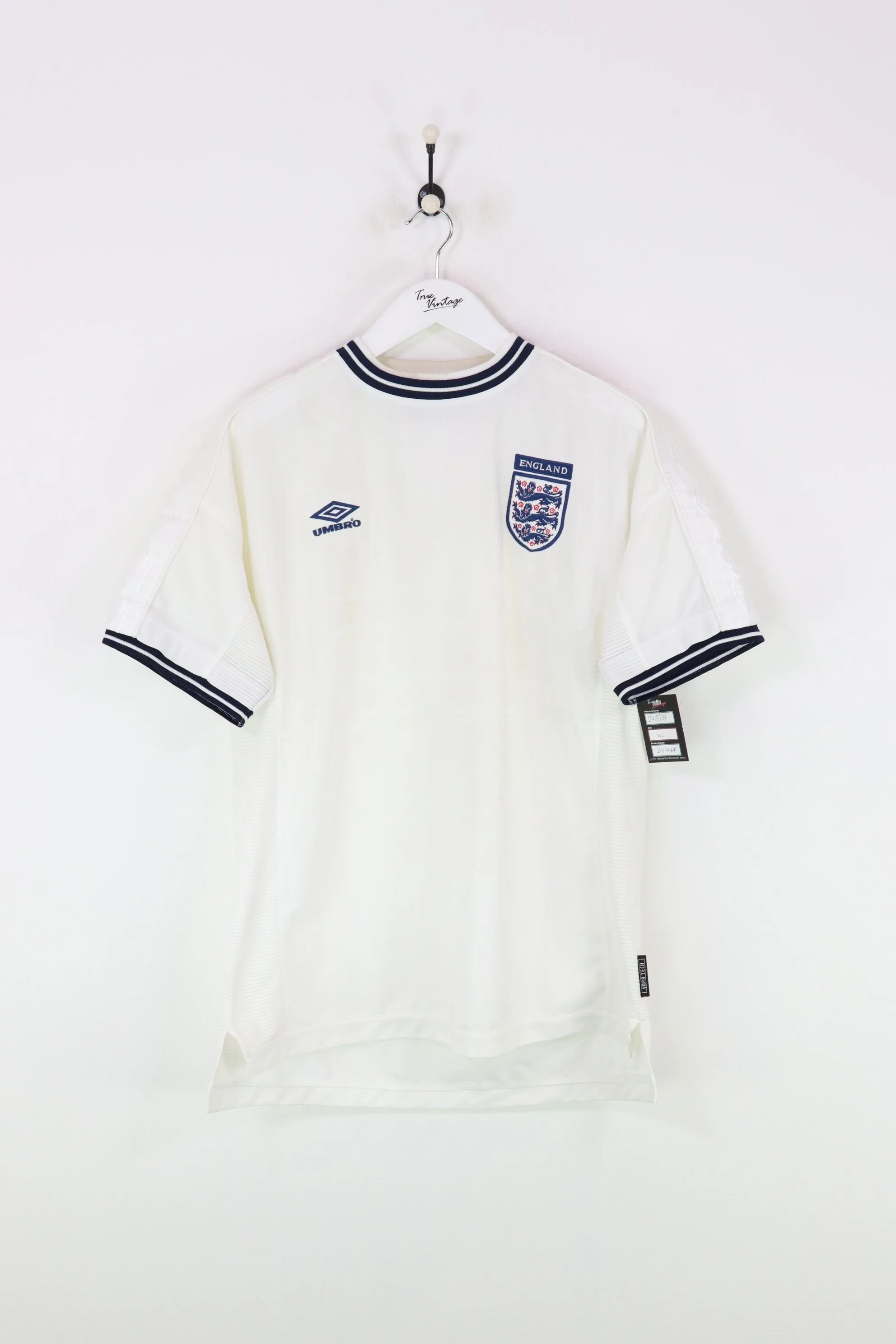 Umbro England Football Shirt White XL