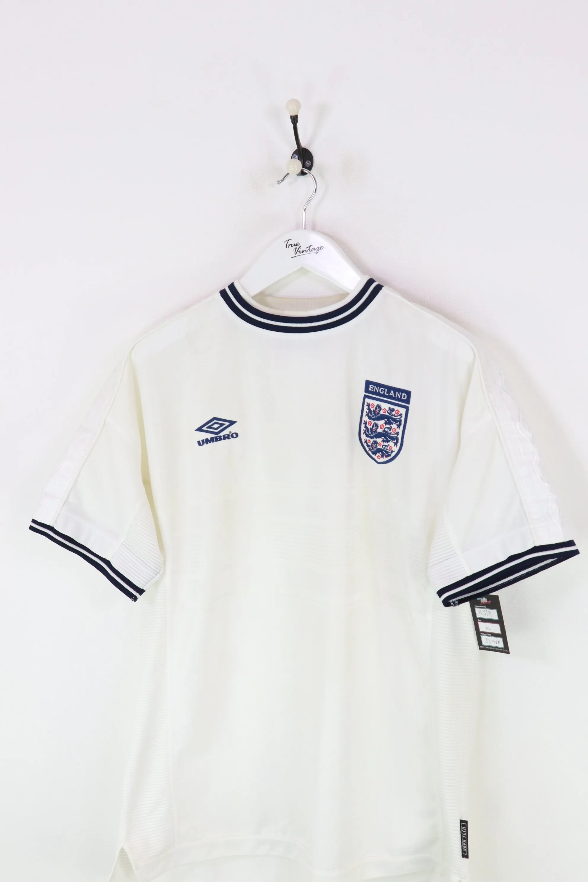 Umbro England Football Shirt White XL