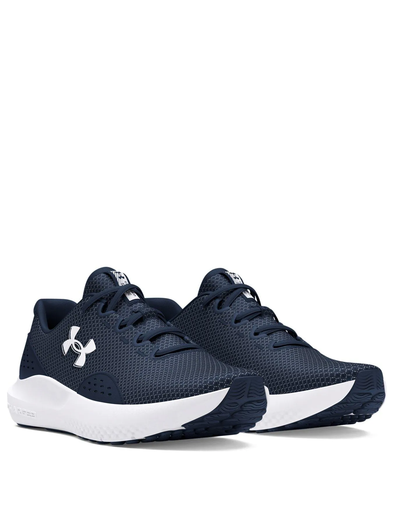 UNDER ARMOUR Mens Running Charged Surge 4 Trainers - Navy