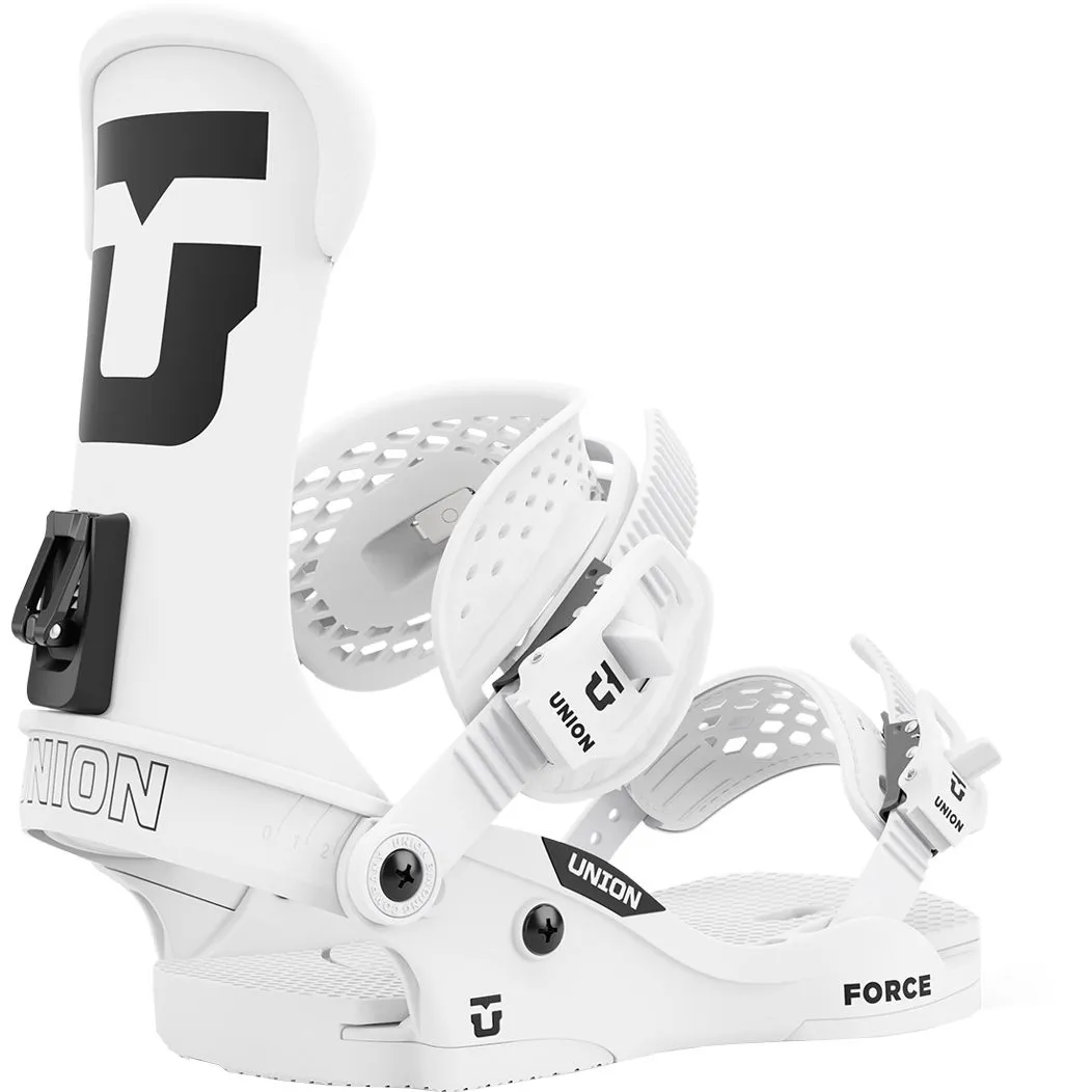 Union - Force Classic Snowboard Bindung Men white