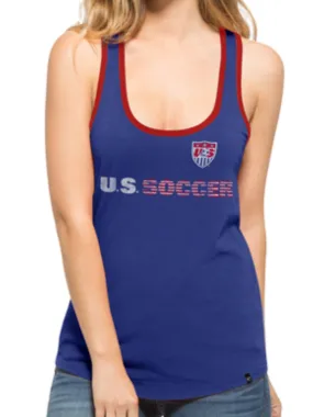 USA United States Soccer Team 47 Brand Women Headway Racerback Tank Top