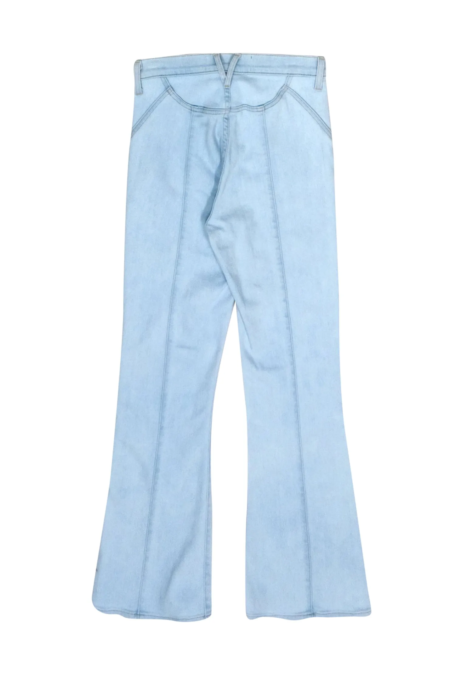 Veronica Beard - Light Wash Blue Denim Carson Ankle Flare Jeans Sz 00