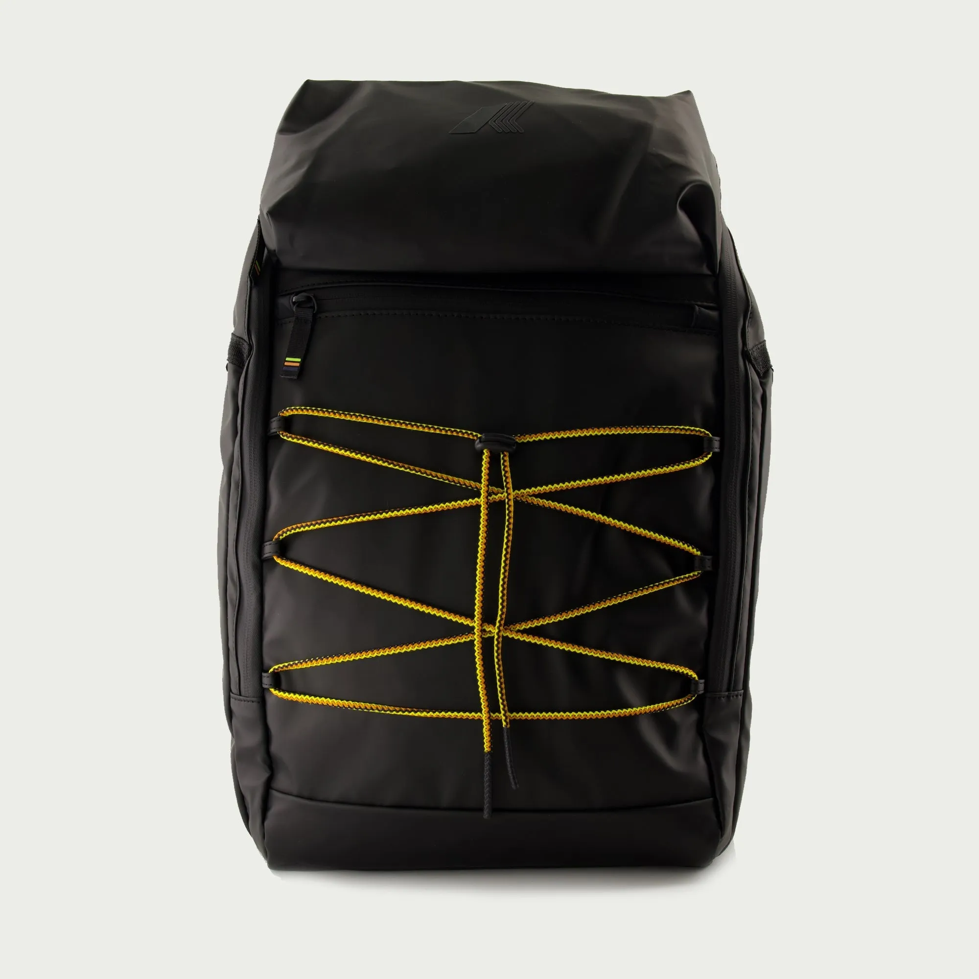 Versatile Black Nylon Backpack