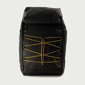 Versatile Black Nylon Backpack