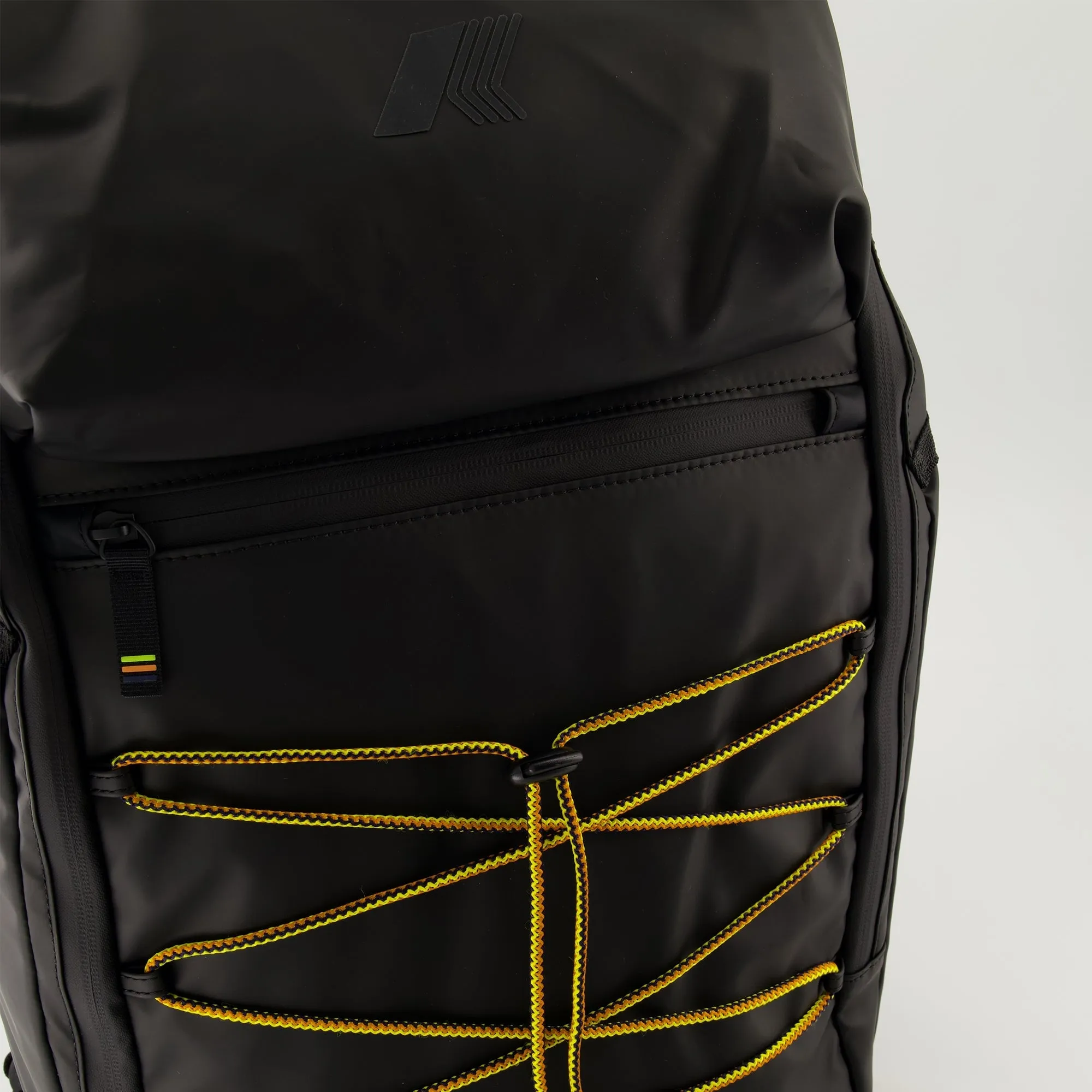 Versatile Black Nylon Backpack