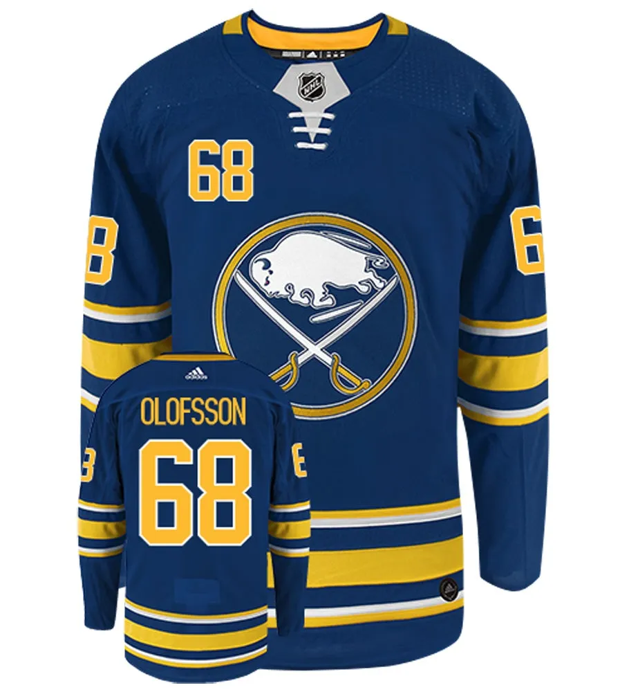 Victor Olofsson Buffalo Sabres Adidas Authentic Home NHL Hockey Jersey     