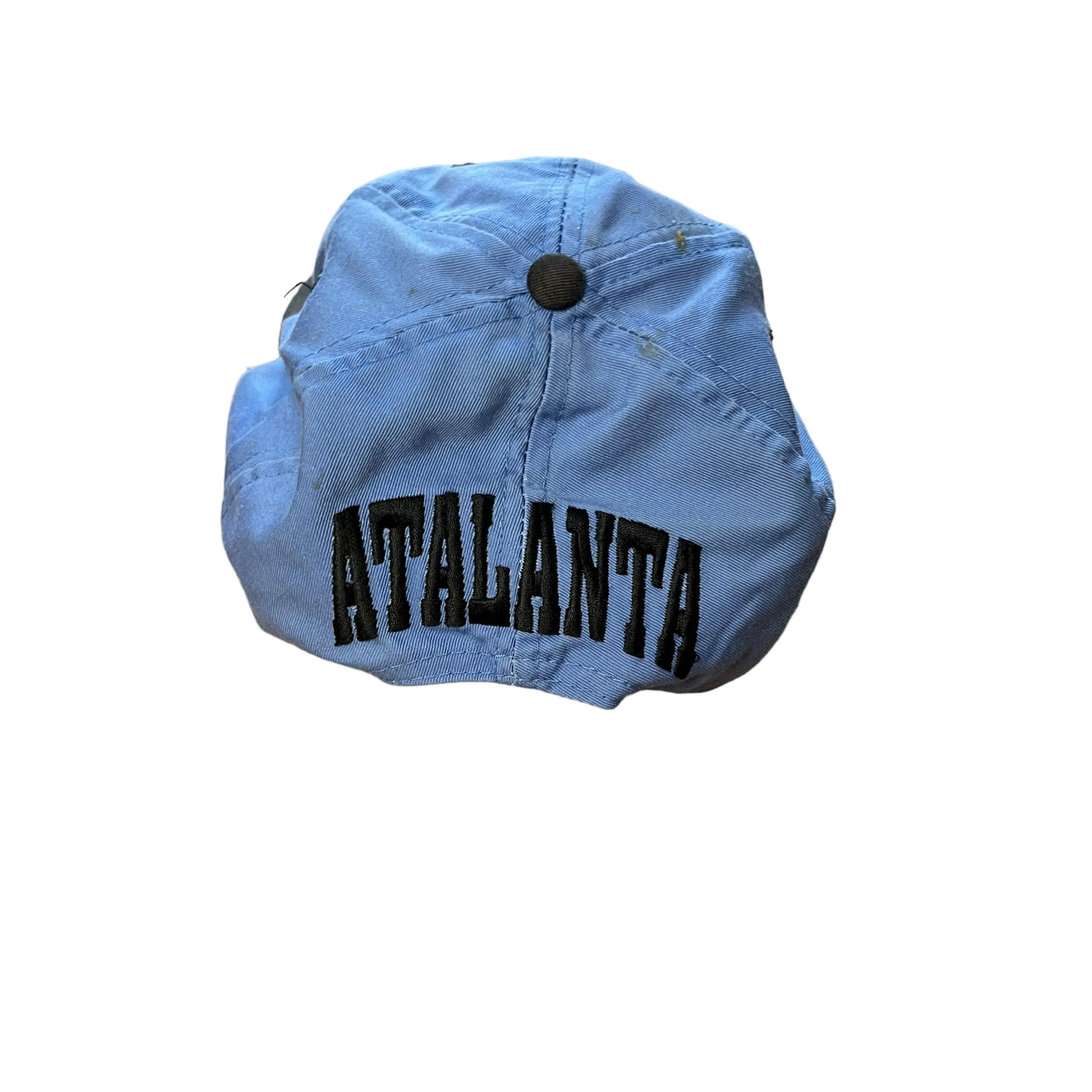 Vintage Blue + Black Atlanta Football Cap