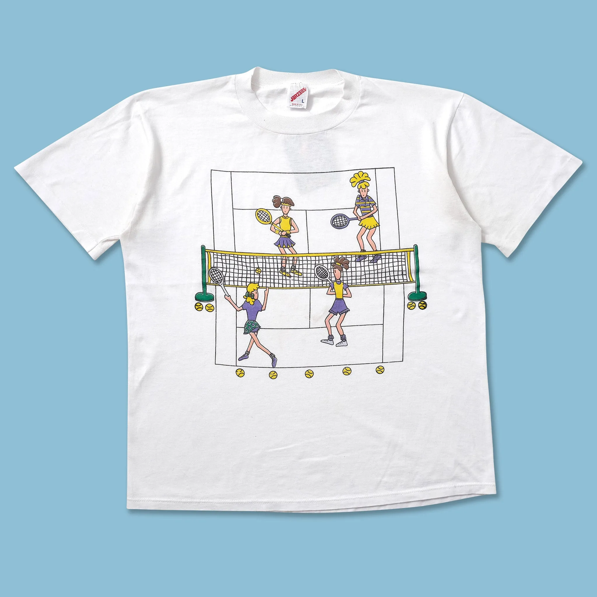 Vintage Tennis T-Shirt Medium