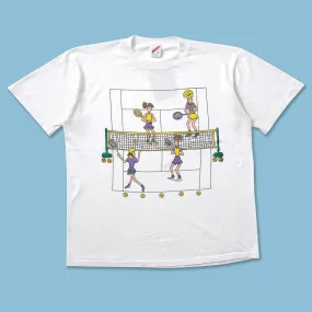 Vintage Tennis T-Shirt Medium