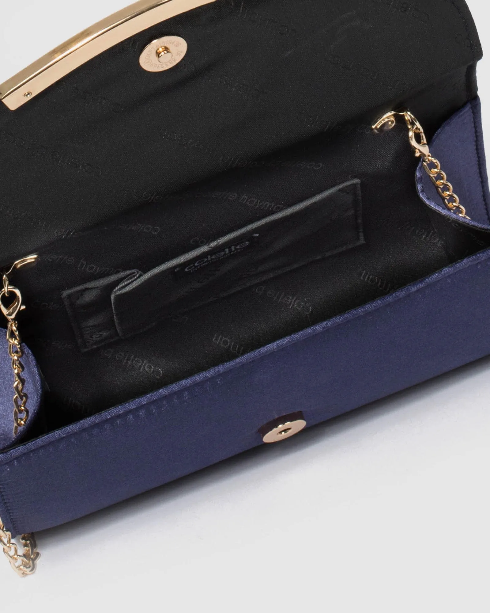 Wendy Blue Clutch Bag