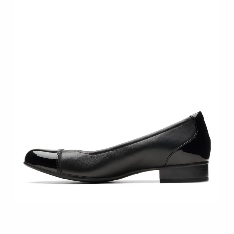 Women’s Clarks Juliet Step – Black Leather