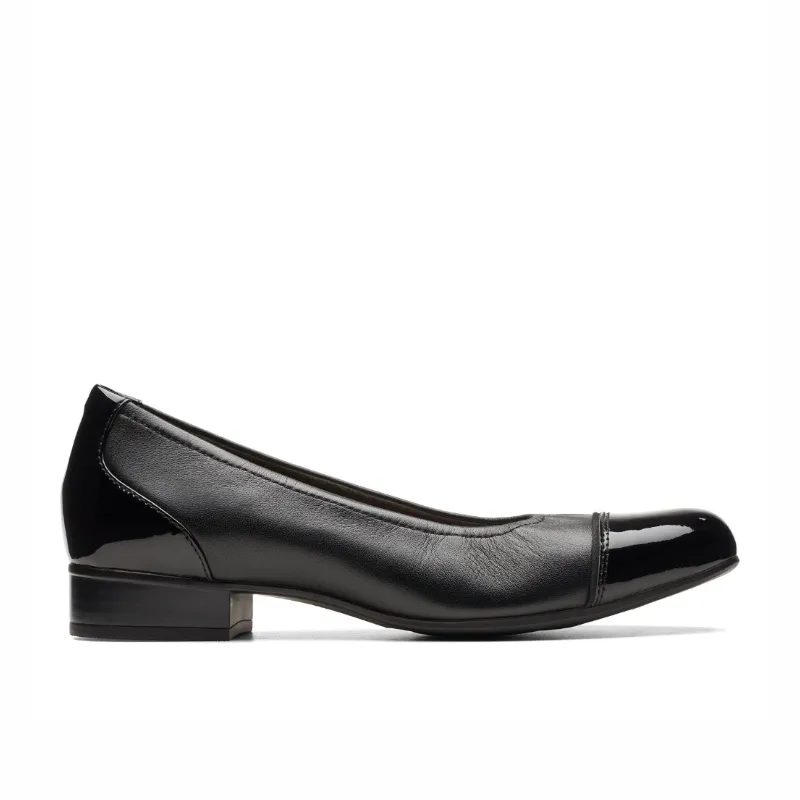 Women’s Clarks Juliet Step – Black Leather