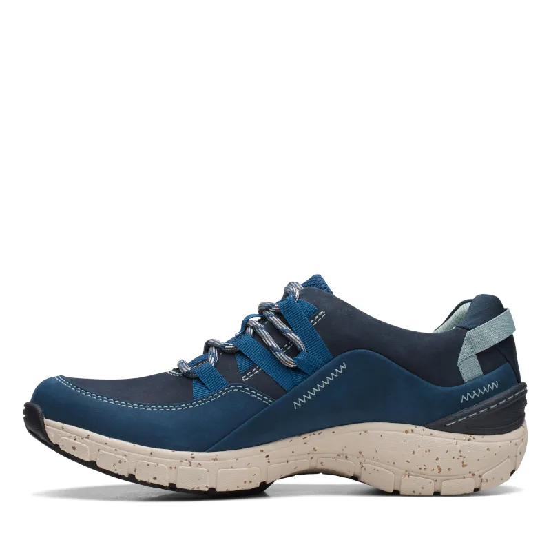 Women’s Clarks Wave Range – Blue Combi