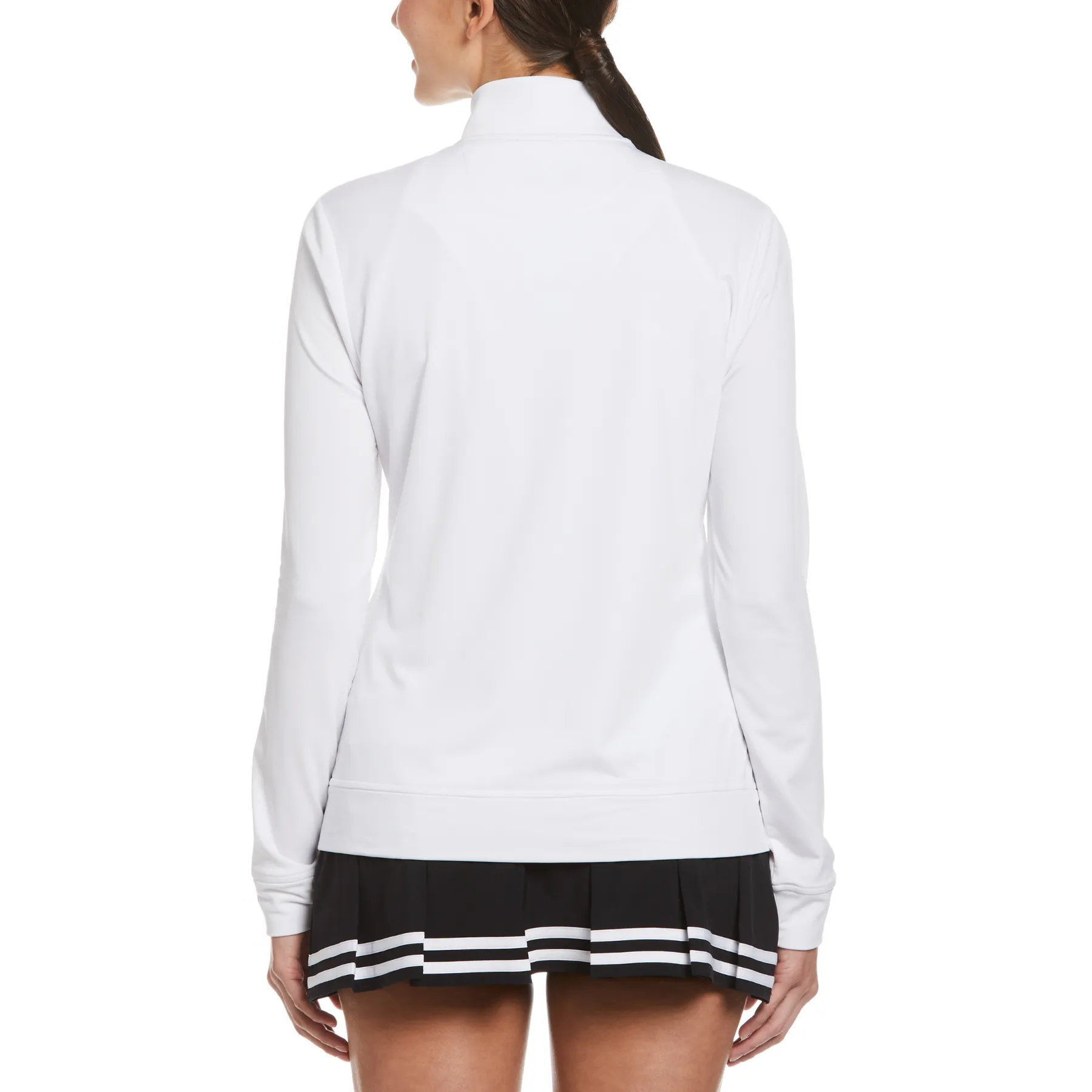 Women's Tennis Track Jacket In Bright White