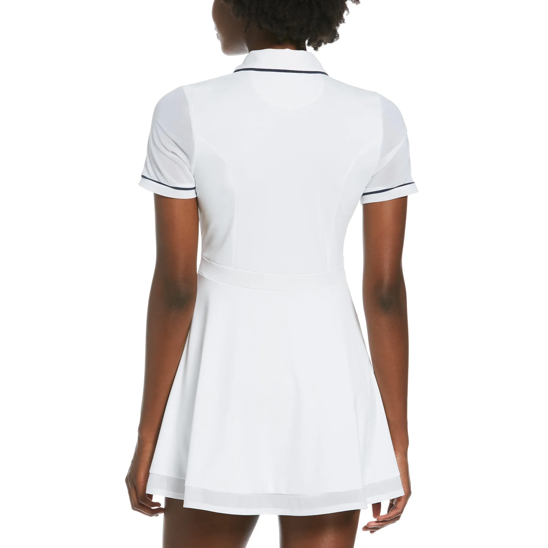 Women's Tennis Veronica Mesh Dress In Bright White