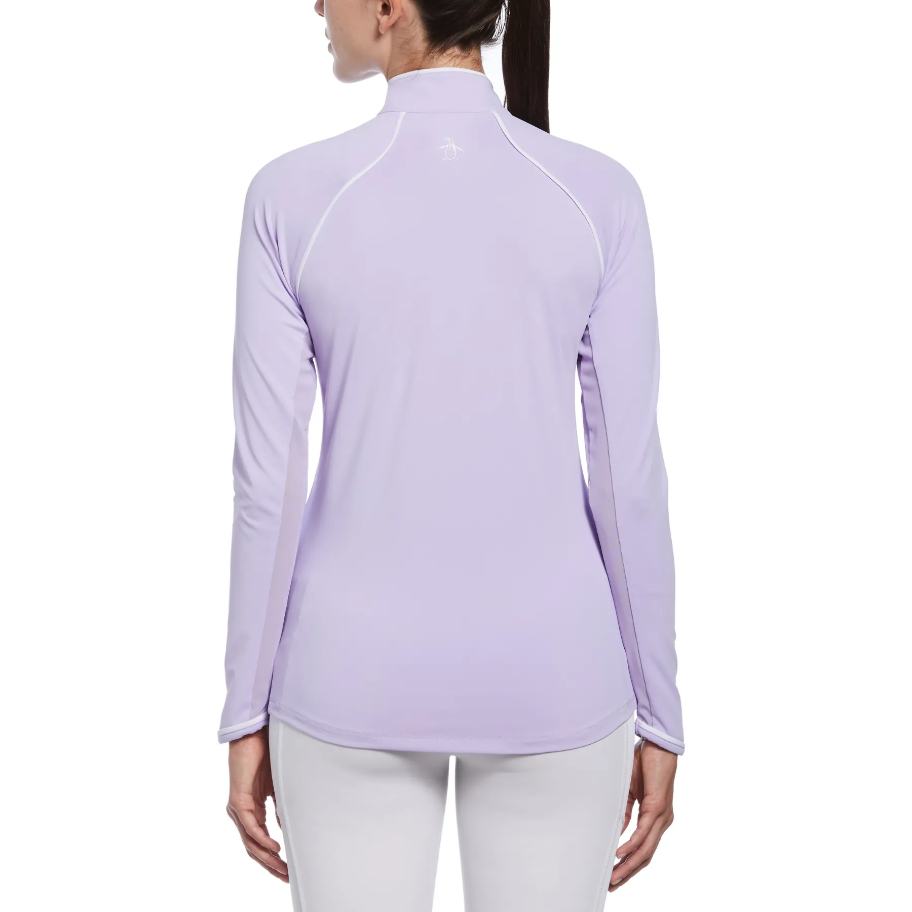 Women's Women's Long Sleeve Quarter Zip Tennis Sweatshirt In Lavender