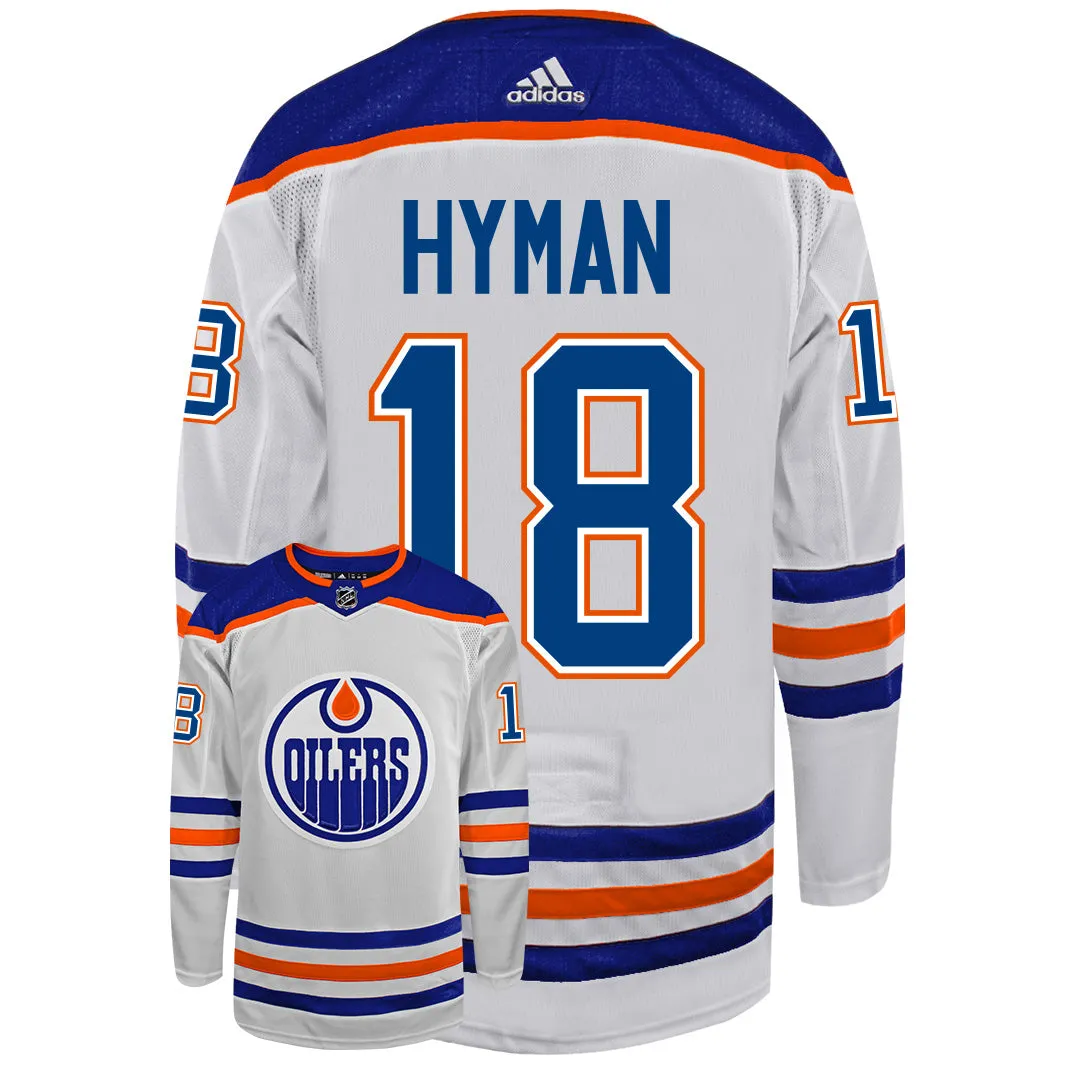 Zach Hyman Edmonton Oilers 2022 Adidas Primegreen Authentic NHL Hockey Jersey     