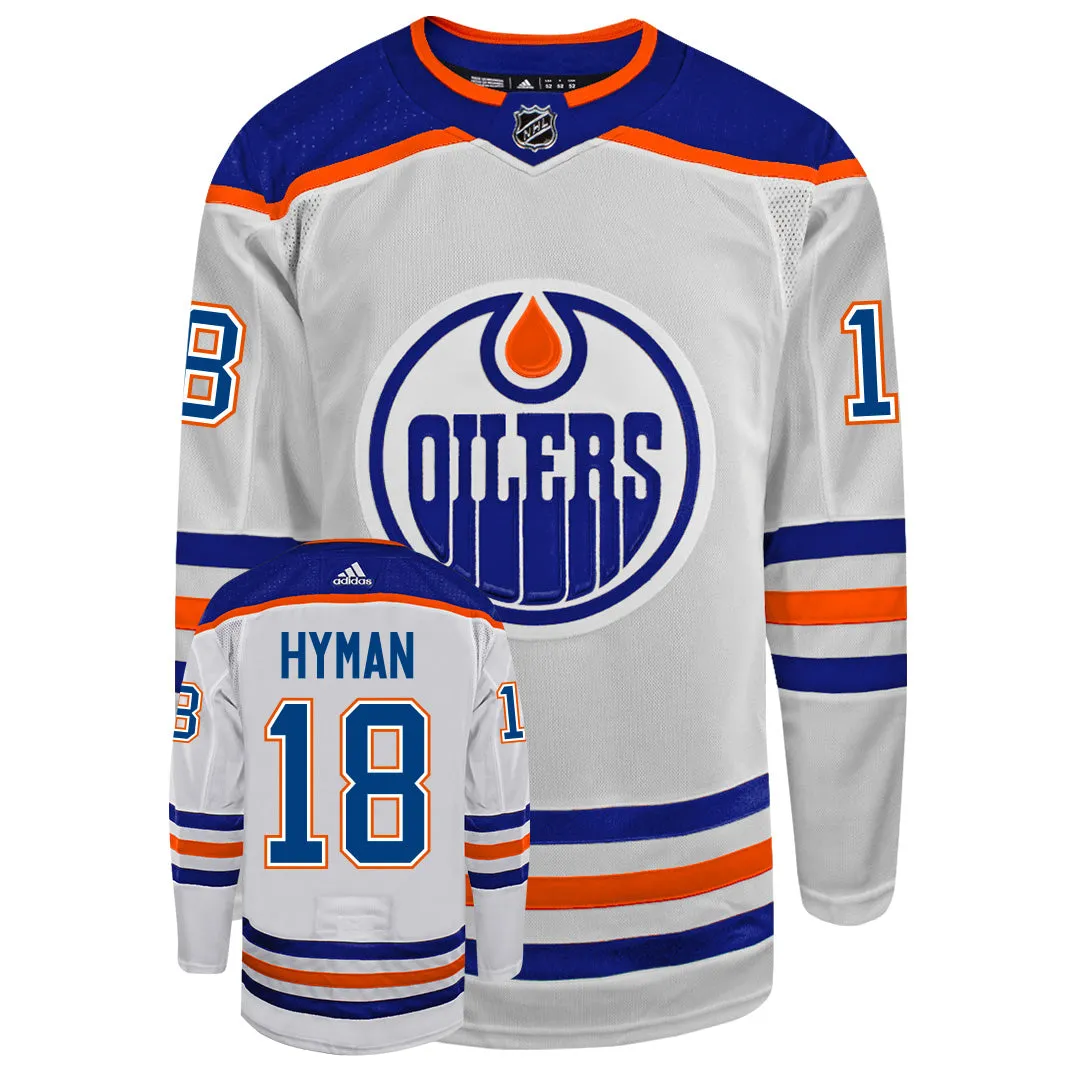 Zach Hyman Edmonton Oilers 2022 Adidas Primegreen Authentic NHL Hockey Jersey     