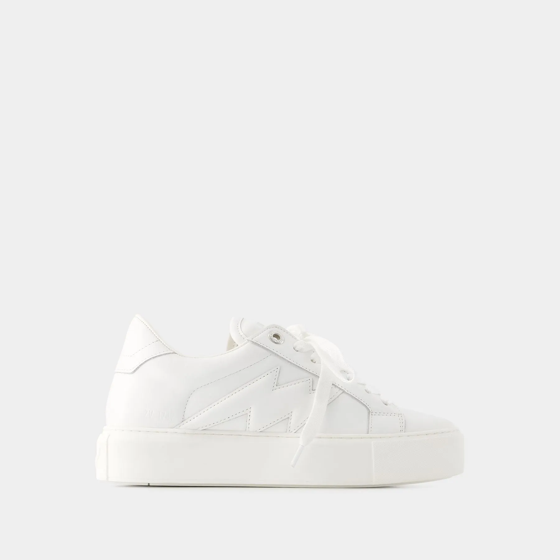 Zadig & Voltaire  La Flash Chunky Sneakers - Zadig & Voltaire - Leather - White